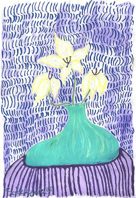 Bathroom Lillies