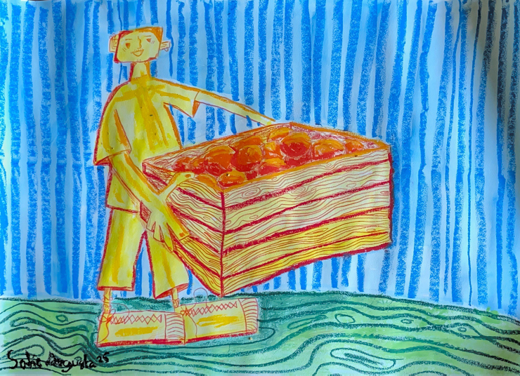 Crate of gratitude (Kasse af taknemlighed)